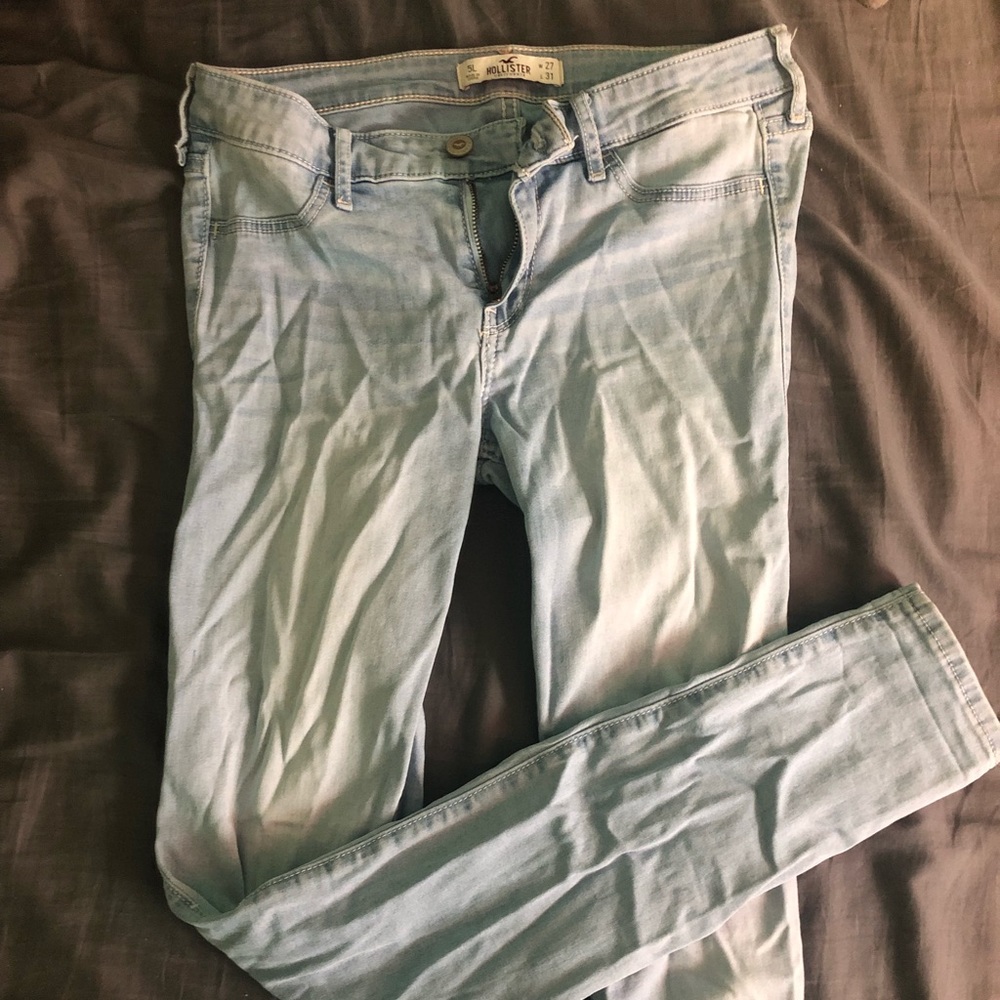 light wash hollister jeans 5L